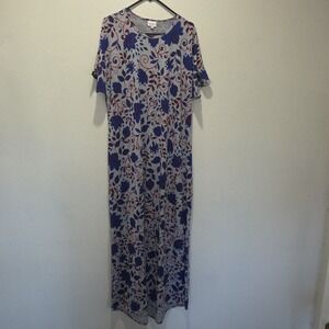 Lularoe "Maria" Maxi dress Floral Pattern Size 2XL